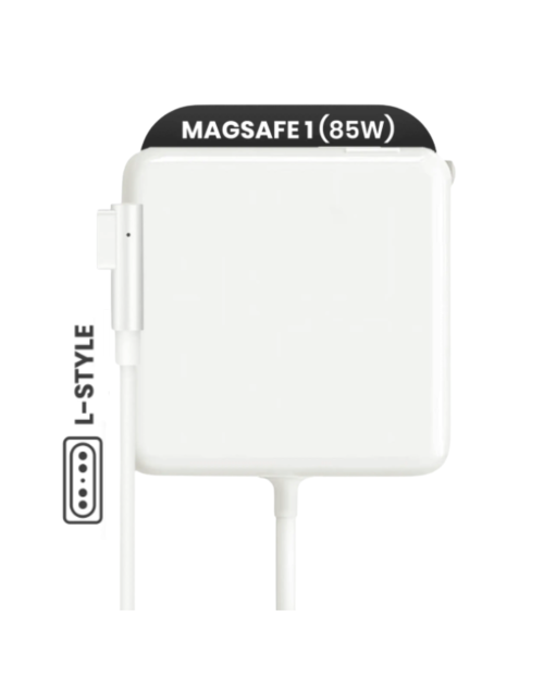 MacBook 85W MagSafe 1 Power Adapter With Cable (L-Style)