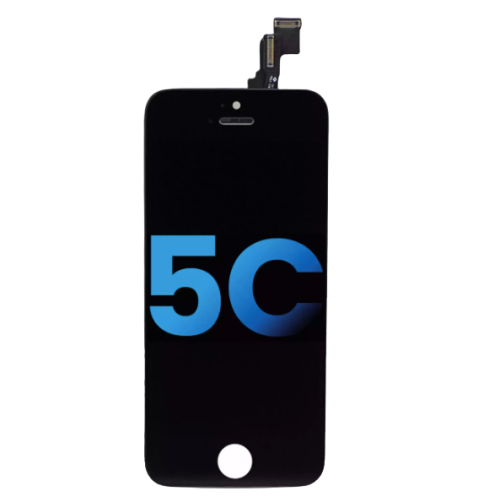 iPhone 5C LCD Screen Replacement Assembly - Black ( Aftermarket )