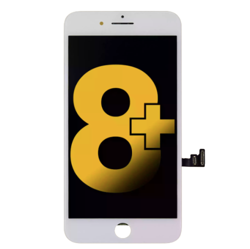 iPhone 8 Plus LCD Screen Replacement Assembly – White ( Premium )