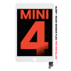iPad Mini 4 LCD Screen Replacement Assembly - White (Sleep / Wake Sensor Flex Pre-Installed)