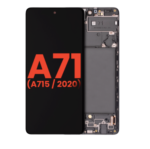 Samsung Galaxy A71 (A715 / 2020) LCD Screen Replacement Assembly with Frame ( OLED ) ( 6.36" )