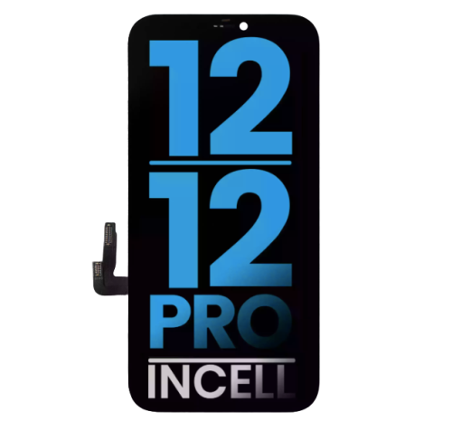 iPhone 12 / 12 Pro Screen Replacement LCD Screen Display Touch Screen Digitizer Assembly with Steel Plate Installed < incell >