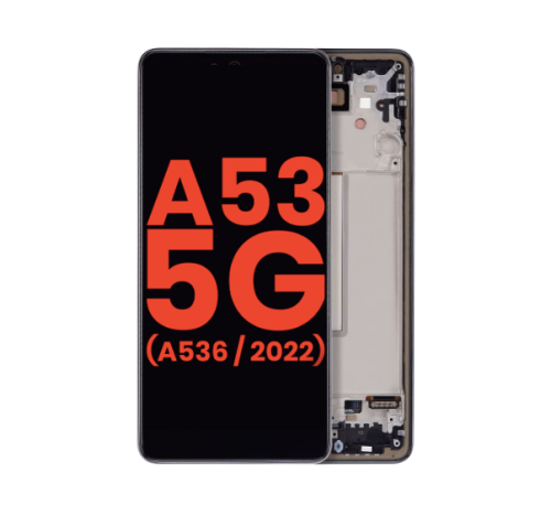 Samsung Galaxy A53 5G (A536 / 2022) OLED Screen Replacement Assembly With Frame (6.46")