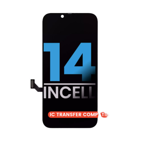 iPhone 14 Screen Replacement LCD Screen Display Touch Screen Digitizer Assembly with Steel Plate Installed < Incell >