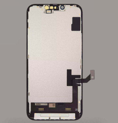 iPhone 14 Screen Replacement LCD Screen Display Touch Screen Digitizer Assembly with Steel Plate Installed < SOFT OLED > - Image 2