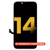 iPhone 14 Screen Replacement LCD Screen Display Touch Screen Digitizer Assembly with Steel Plate Installed < SOFT OLED >