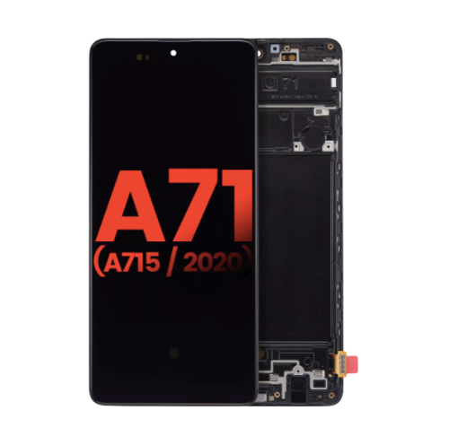 Samsung Galaxy A71 (A715 / 2020) LCD Screen Replacement Assembly with Frame ( OLED ) ( 6.67" )
