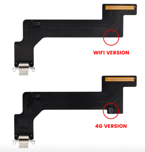 iPad 10 (2022) Charging Port Flex Cable (WiFi Version)  - Image 3