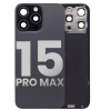 iPhone 15 Pro Max Back Glass With Steel Plate With Wireless NFC Charging MagSafe Magnet & Flashlight Flex (Used OEM Pull: Like New)