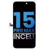 iPhone 15 Pro Max Screen Replacement LCD Screen Display Touch Screen Digitizer Assembly with Steel Plate Installed < Incell >