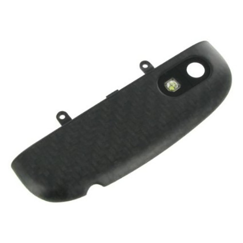 BlackBerry Q10 Rear Camera Lens / Top Back Cover - Black