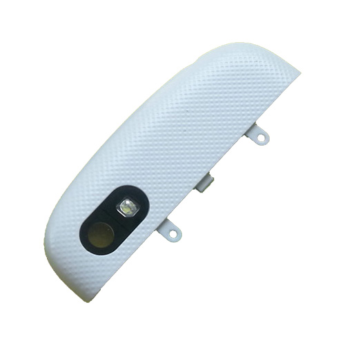 Blackberry Q10 Rear Back Camera / Flash Light Lens / Top Housing Frame - White