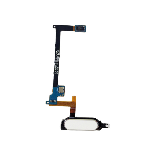 Samsung Galaxy Note 4 Home Button Assembly With Flex - White