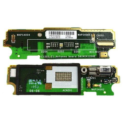 Sony Xperia M Microphone Vibrator Keypad Board Flex