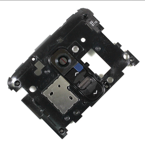 LG G2 D802 D801 D800 Rear Camera Lens Cover + Power & Volume Button Black
