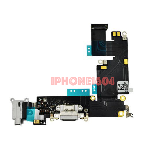 iPhone 6 Plus Charge Dock Audio Jack Flex - White - Image 2