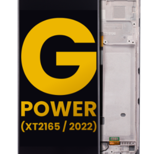LCD Assembly With Frame Compatible For Motorola Moto G Power (XT2165 / 2022)