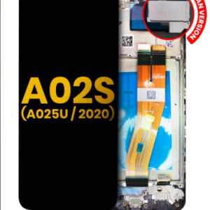 LCD Assembly With Frame Compatible For Samsung Galaxy A02S (A025U / 2020)