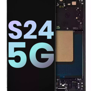 OLED Screen Replacement Assembly With Frame Compatible For Samsung Galaxy S24 5G ( OEM )