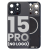 iPhone 15 Pro Back Glass With Steel Plate With MagSafe Magnet Pre-Installed (No Logo)