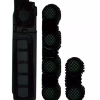 Loudspeaker / Mic Mesh Compatible For iPhone XR (Black) (10 Pack)