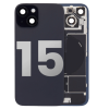 iPhone 15 Back Glass With Steel Plate With Wireless NFC Charging MagSafe Magnet & Flashlight Flex (Used OEM Pull: Like New)