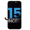 iPhone 15 Screen Replacement LCD Screen Display Touch Screen Digitizer Assembly with Steel Plate Installed < Incell >