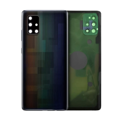Back Cover Glass With Camera Lens Compatible Samsung Galaxy A71 5G (A716V / 2020)