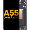 OLED Screen Replacement Assembly With Frame Compatible For Samsung Galaxy A55 (A556 / 2024) Screen Replacement