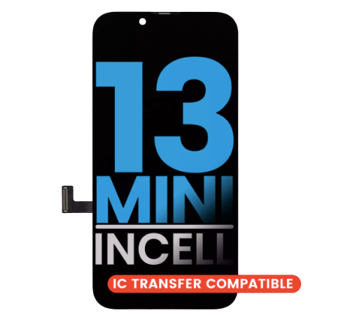 iPhone 13 mini Screen Replacement LCD Screen Display Touch Screen Digitizer Assembly with Steel Plate Installed < incell >