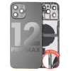 iPhone 12 Pro Max Back Housing W/ Small Components Pre-Installed (US Version) (Used OEM Pull: Like New)