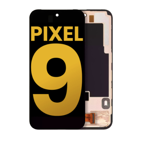 Google Pixel 9 OLED Assembly With Frame (With Finger Print Sensor)
