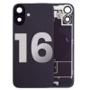 iPhone 16 Back Glass With Steel Plate With Wireless NFC Charging MagSafe Magnet & Flashlight Flex (Used OEM Pull: Like New)