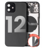 iPhone 12 Back Housing W/ Small Components Pre-Installed  (US Version) (Used OEM Pull: Like New)