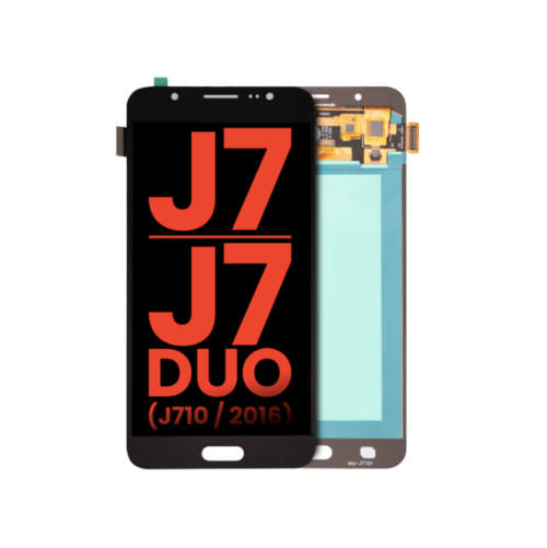Samsung Galaxy J7 / J7 Duo (J710 / 2016) OLED Assembly Without Frame (Black)