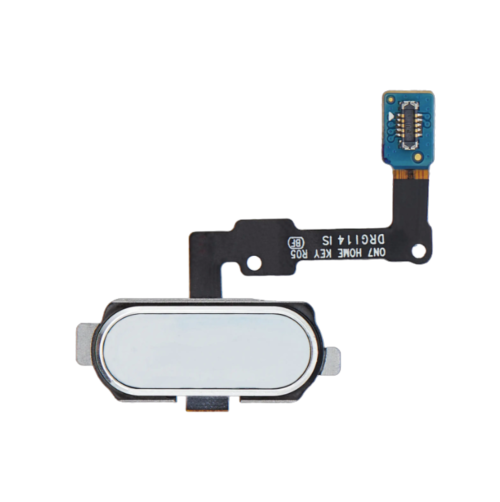 Samsung Galaxy J7 Prime (G610 / 2016) Home Button Flex Cable (White)