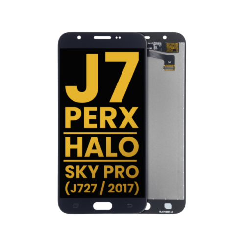 Samsung Galaxy J7 Perx / Halo / Sky Pro (J727 / 2017) LCD Assembly Without Frame (OEM) (Black)